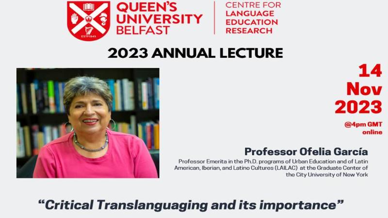 woman on flyer annual lecture CLER